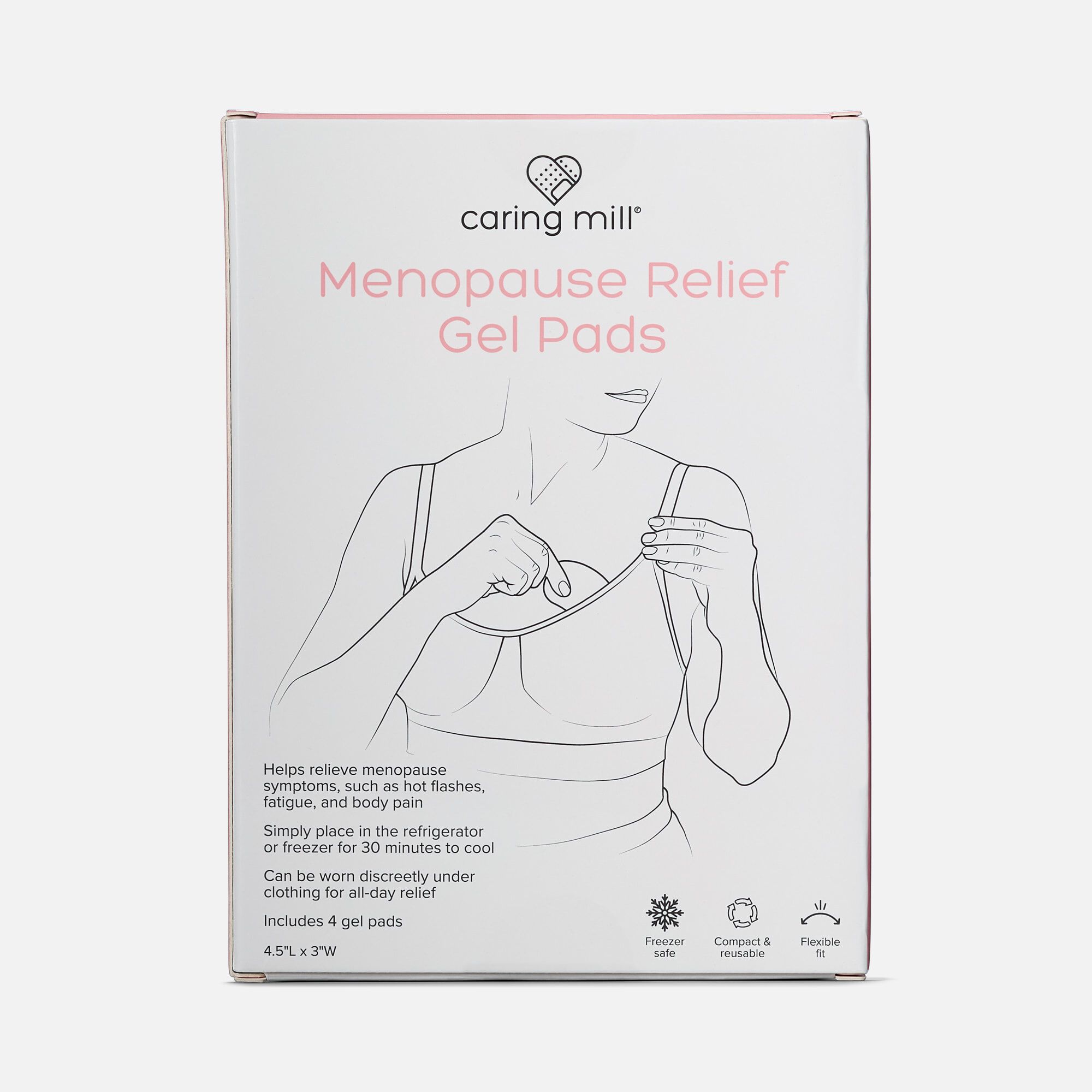 Caring Mill™ Menopause Relief Gel Pads, 4 ct., , large