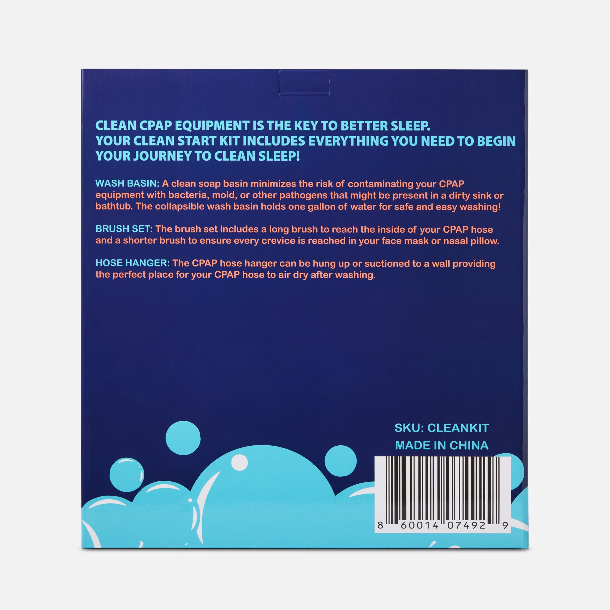 Liviliti CPAP Soap Clean Start Kit for CPAP Care, , large