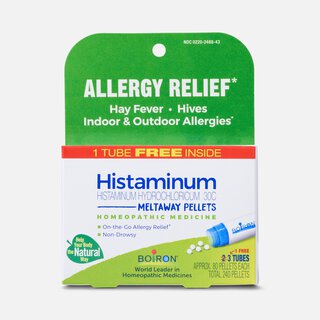Boiron Allergy Relief Histaminum, 3 pk., 80 Pellets ea.