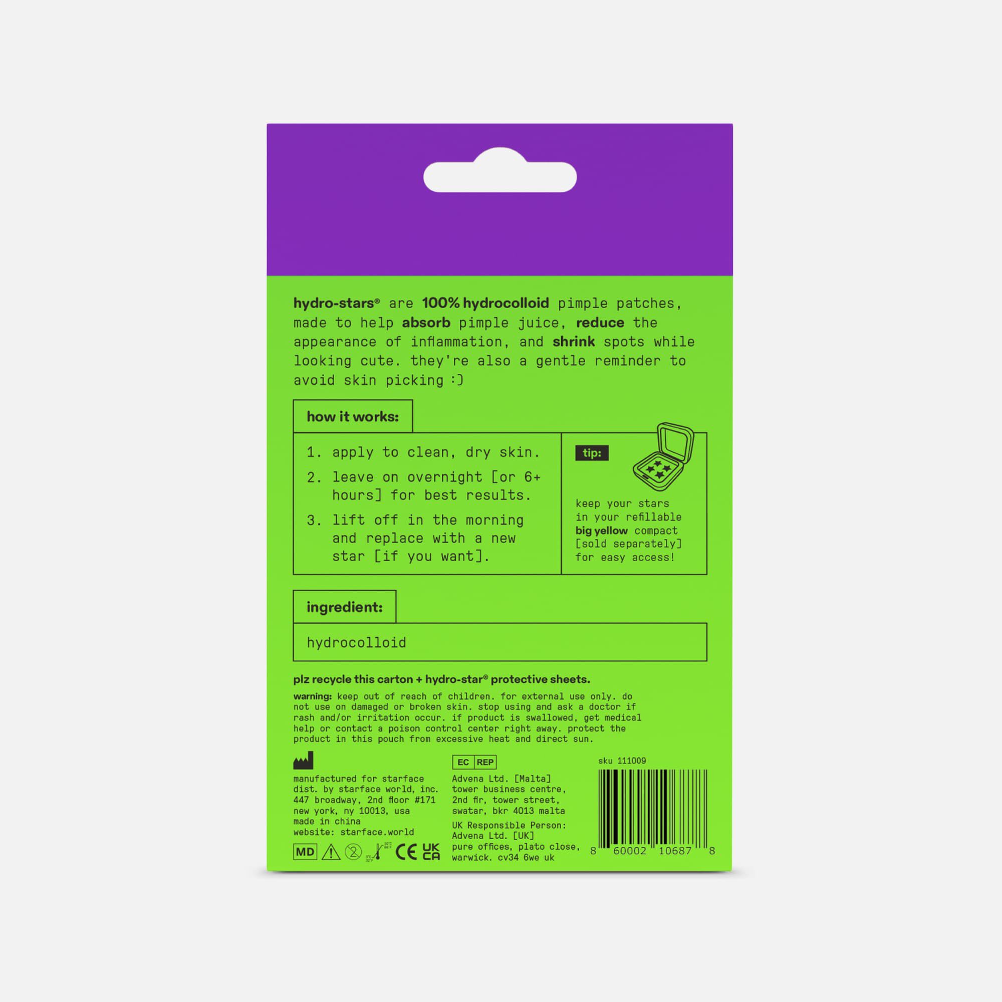 Starface Hydro-Star Party Pack Pimple Patches, 32 ct., , large