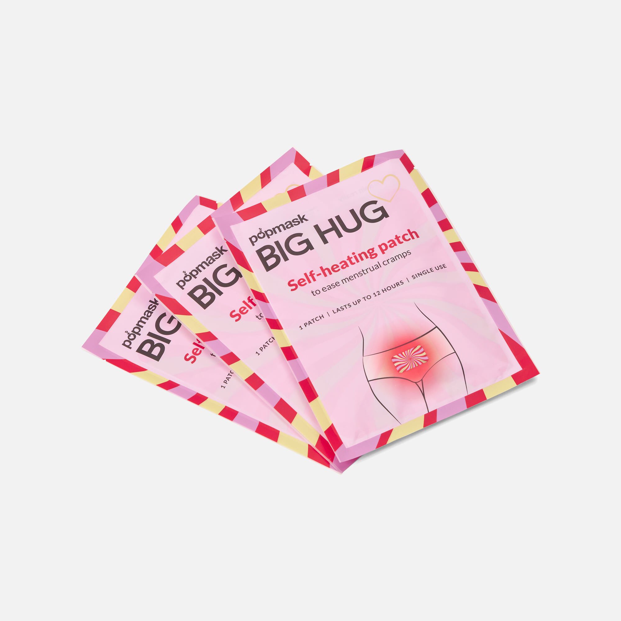 POPMASK BIG HUG Self-Heating Patches, 5 ct., , large