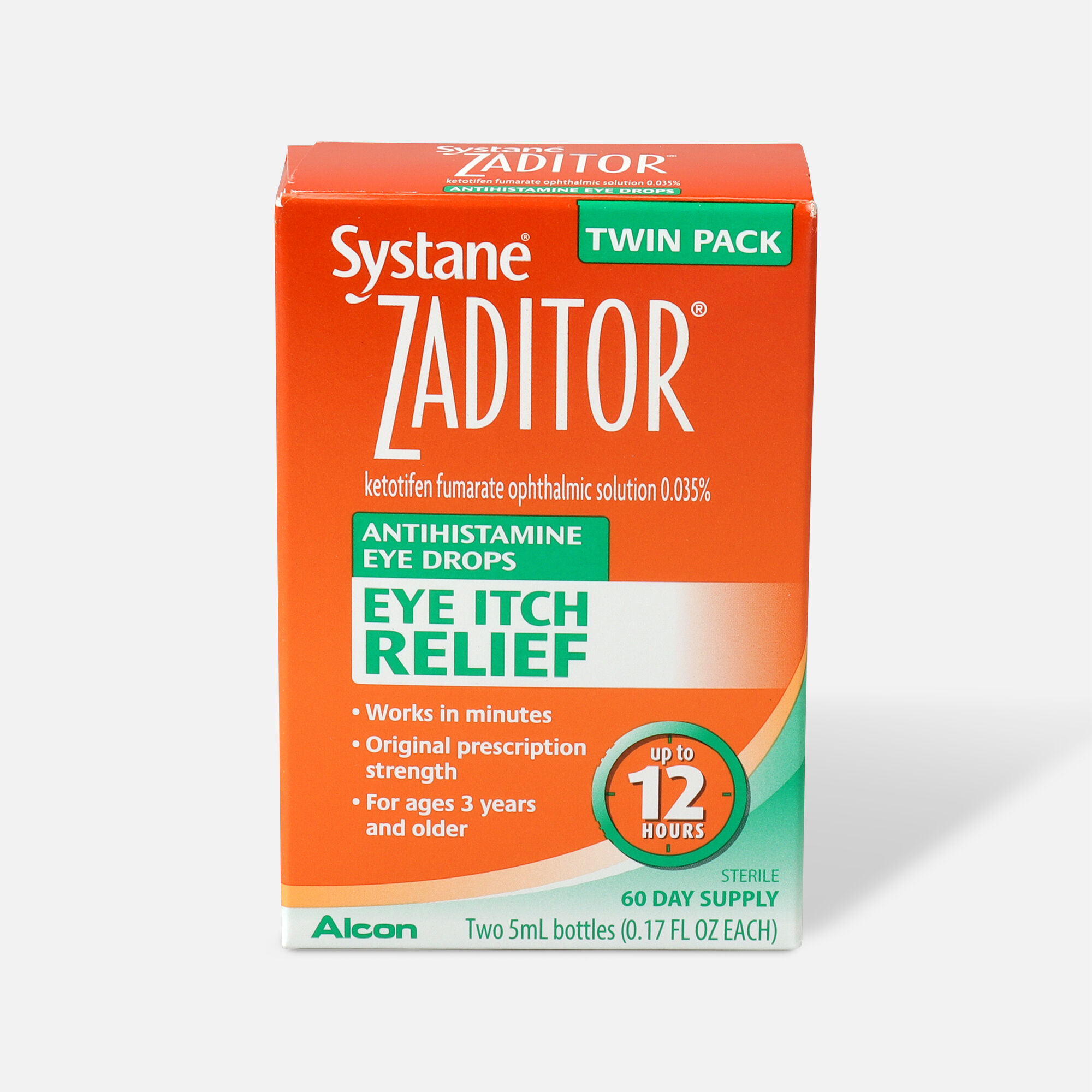 Systane Zaditor Eye Drops, , large