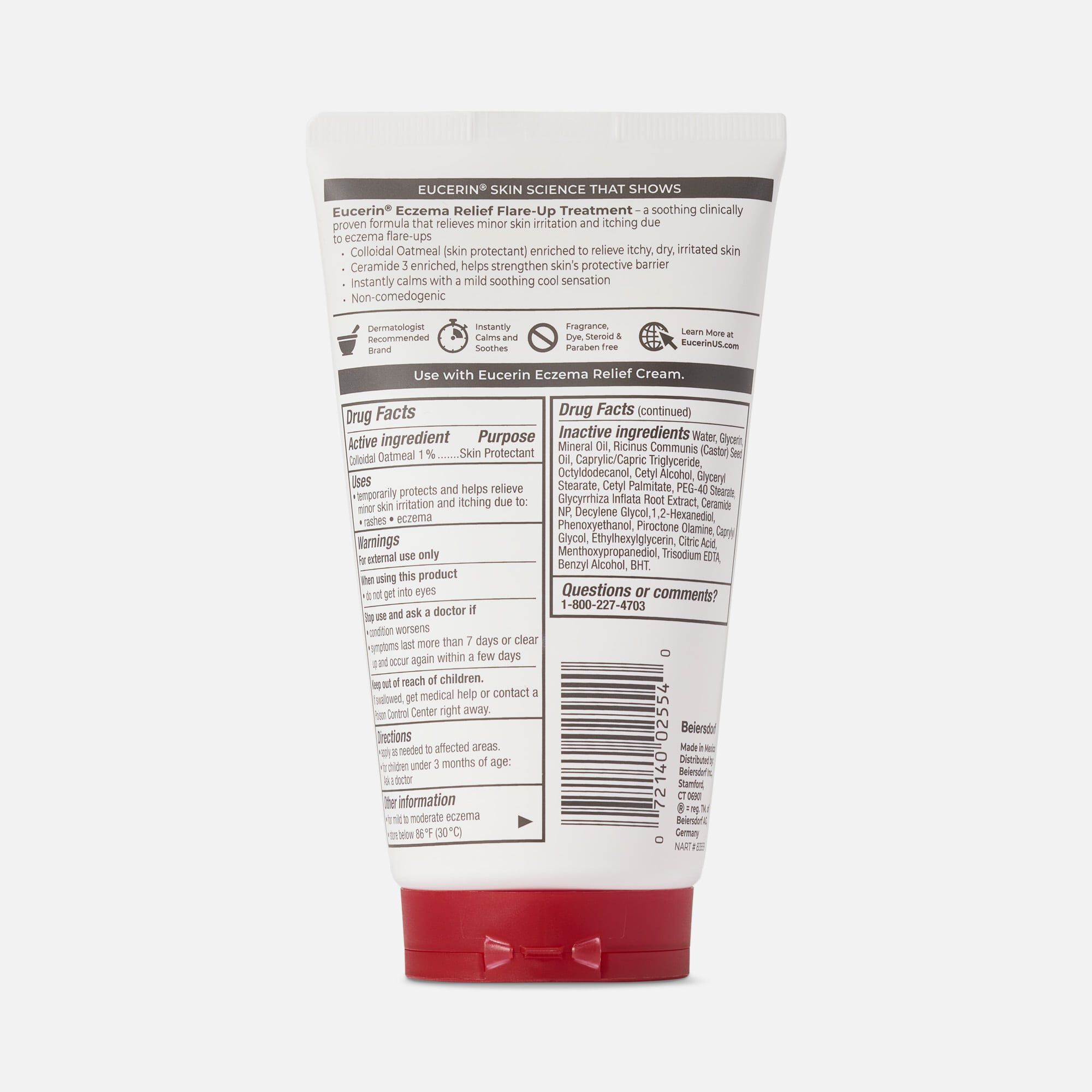 Eucerin Eczema Flare-Up Treatment, 5 oz., , large