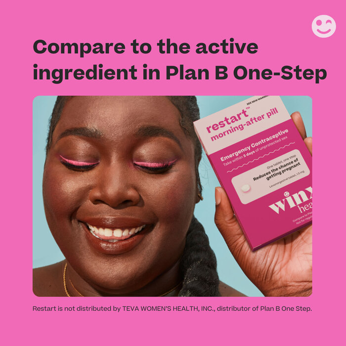 Winx Health Restart Emergency Contraceptive Morning After Pill, 1 ct., , large