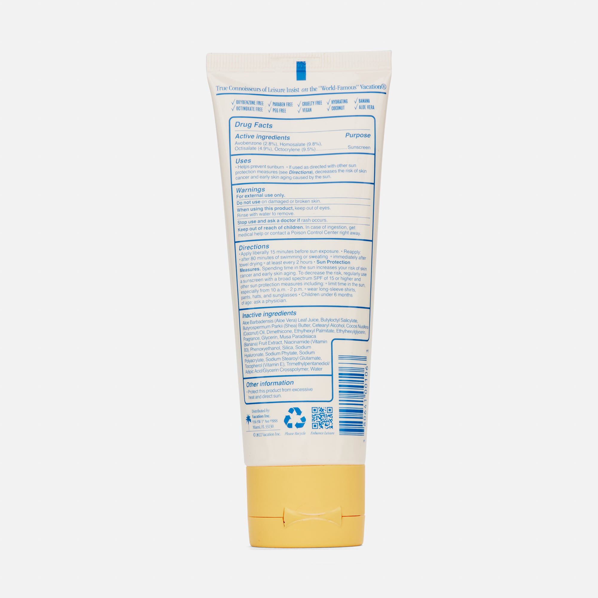 Vacation Classic Sunscreen Lotion, SPF 50, 3.4 oz., , large