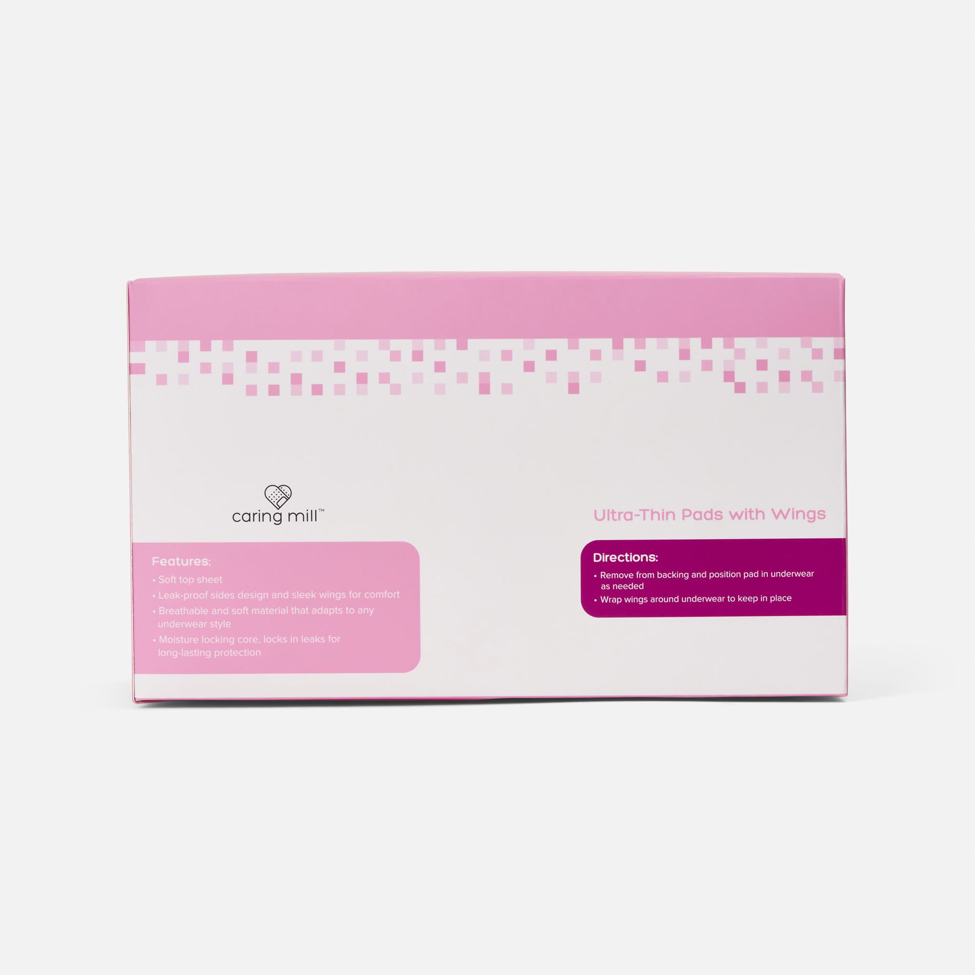 Caring Mill™ Ultra Thin Pads With Wings Size 2, 42 ct., , large