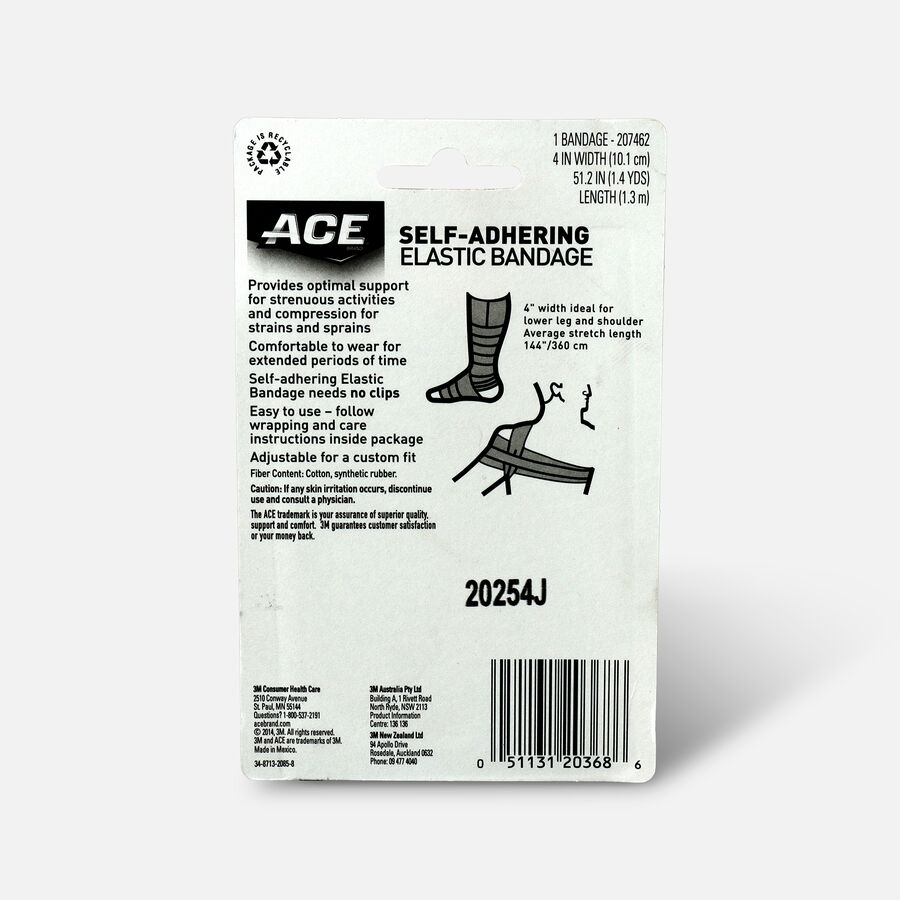 ACE 4" Self-Adhering Elastic Bandage, , large image number 1