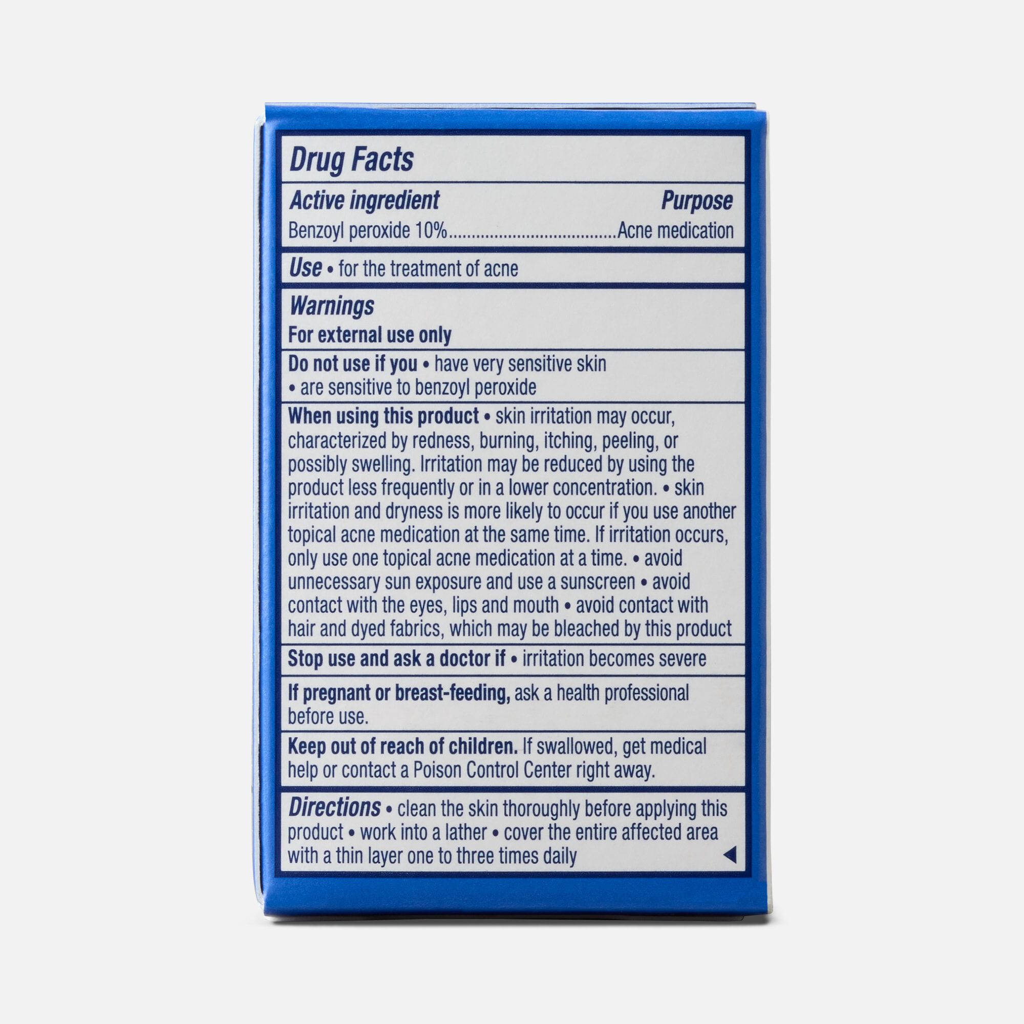 PanOxyl 10% Acne Treatment Bar, 1.5 oz., , large