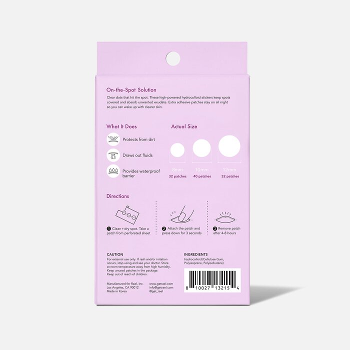 Rael Beauty Miracle Patch Overnight Spot Cover, 52 ct., , large