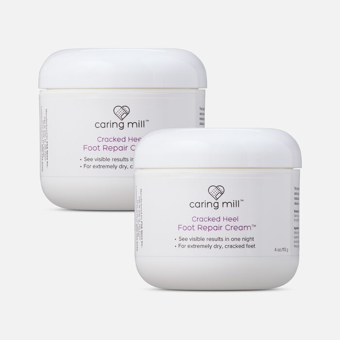 Caring Mill™ Cracked Heel Foot Repair Cream (2-Pack), , large