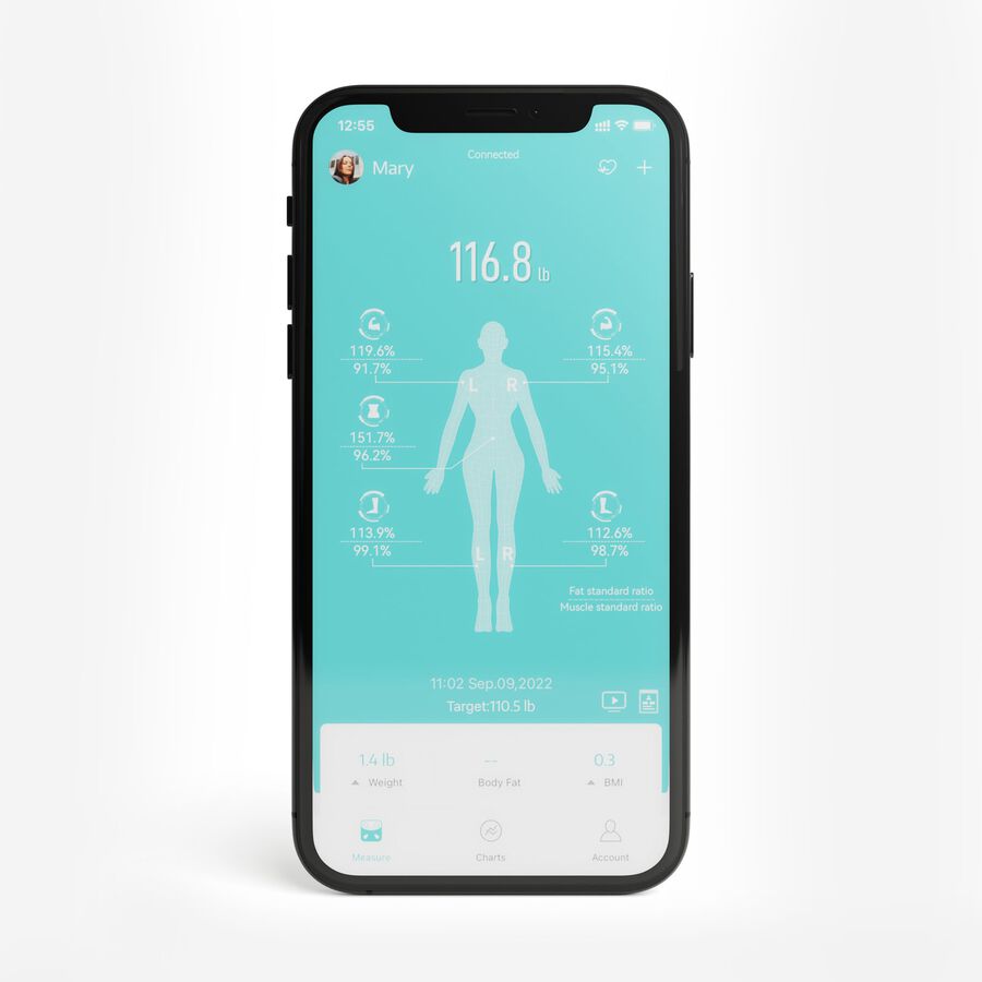 Full Body Analysis Scale — Caring Mill™ by Aura, , large image number 2