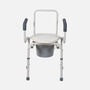 DMI® Steel Drop-Arm Bedside Commode, , large image number 4
