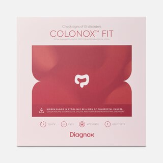 Diagnox Colonox™ FIT At-Home Stool Test Kit for Detecting GI Disorders, 2 Pack