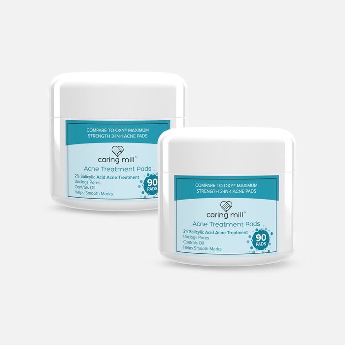 Caring Mill™ Acne Treatment Pads, 90 ct. (2-Pack), , large
