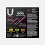 U by Kotex Click Compact Tampons, Regular Absorbency, 16 ct., , large image number 1