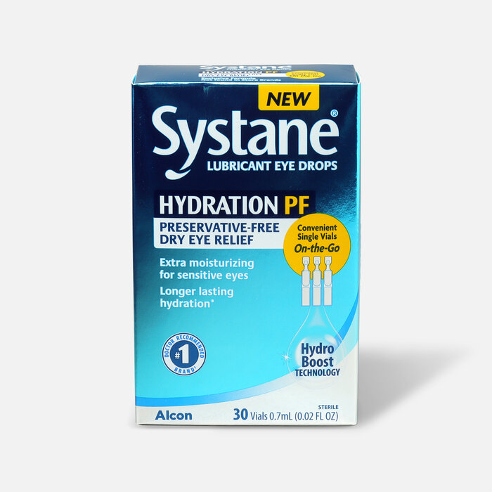 Systane Hydration Preservative Free Eye Drops, 30 ct., , large