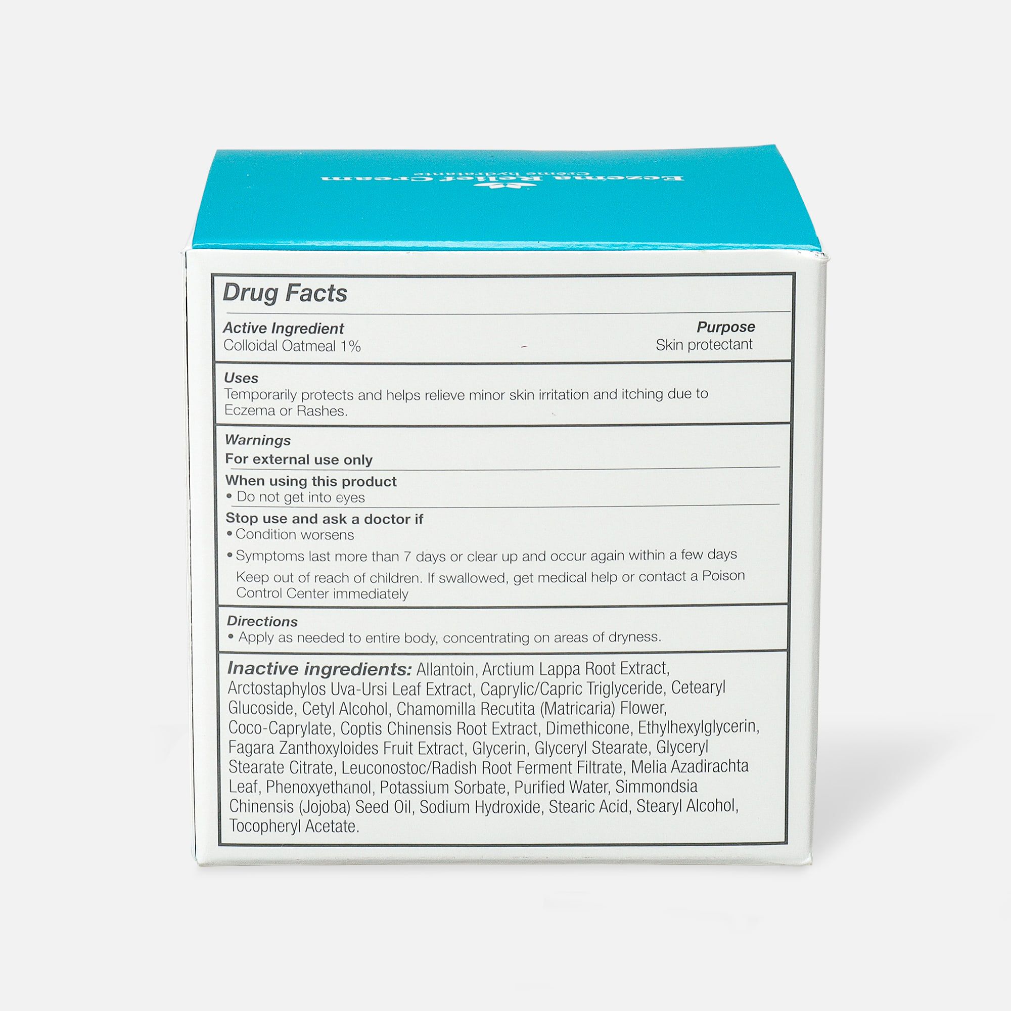 Derma E Eczema Relief Cream, 4 oz., , large