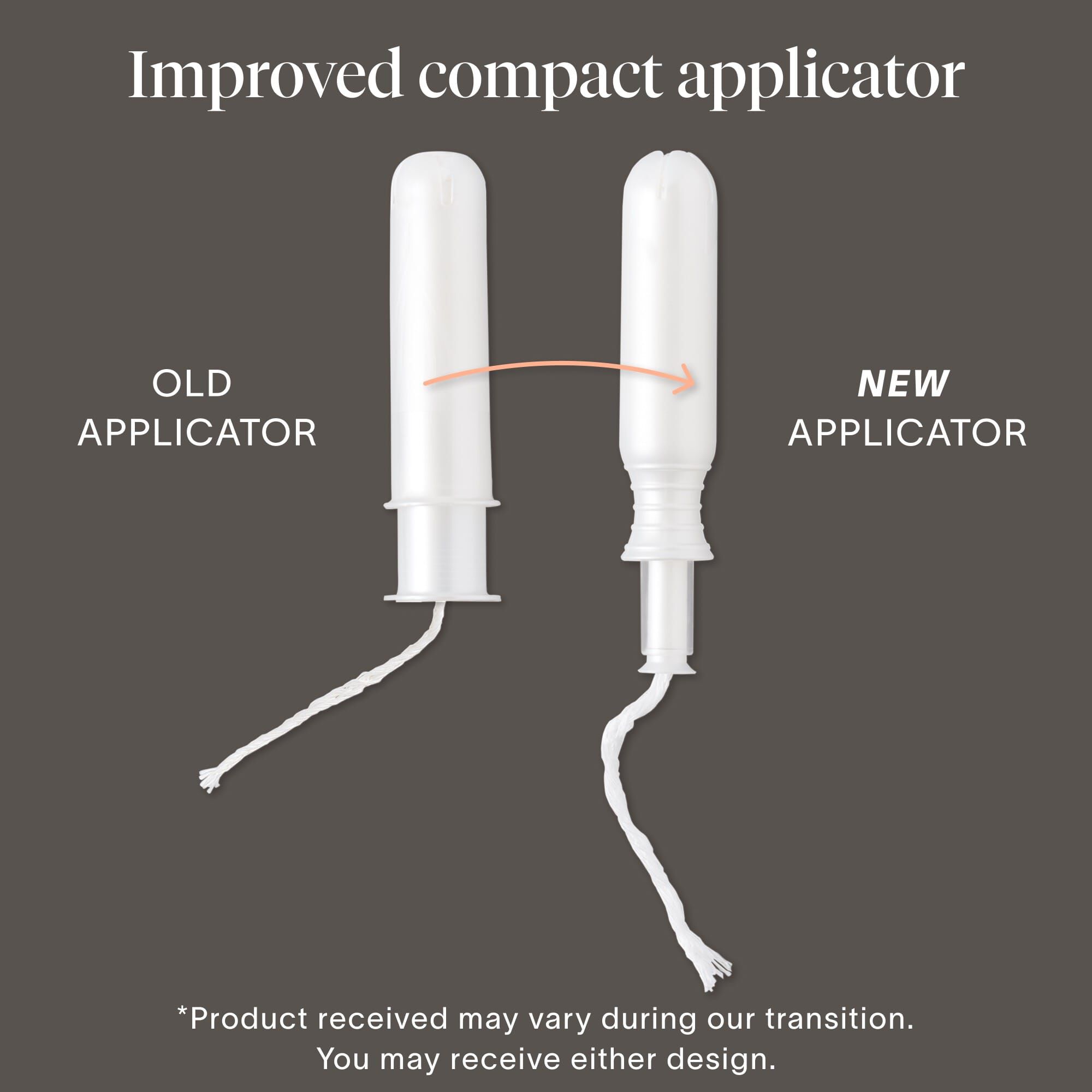 Cora Organic Cotton Applicator Tampons, Regular/Super, 32 ct., , large