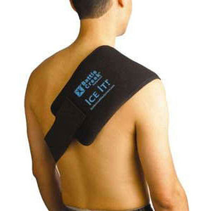 Battle Creek Ice It!® ColdCOMFORT™ System with Strap Model 540, 6" x 18", , large