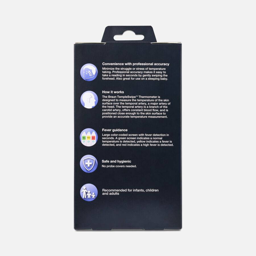 Braun Sensian&trade; Swipe 5 Forehead Thermometer, , large image number 1