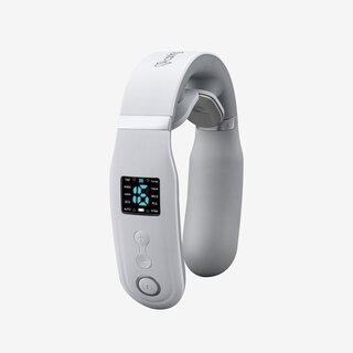Caring Mill™ Cordless Portable Neck EMS Pain Relief Device with Heat Therapy