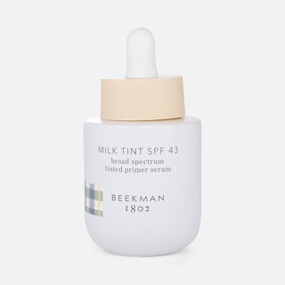 Beekman 1802 Milk Tint SPF43 Broad Spectrum Tinted Primer Serum, Light, 1 fl oz.