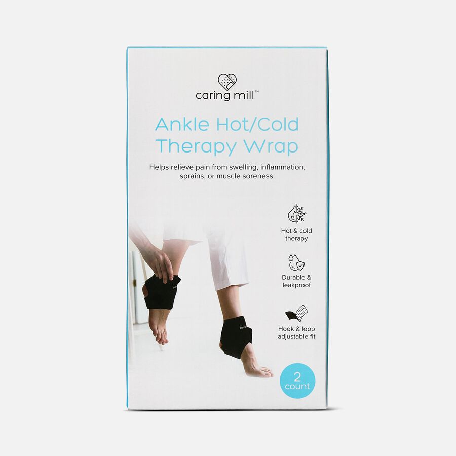 Caring Mill&trade; Ankle Hot/Cold Therapy Wrap, Set of 2, , large image number 0