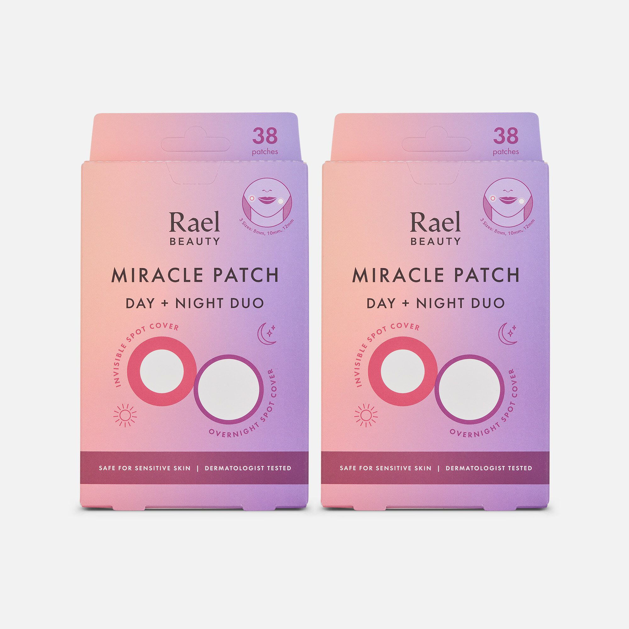 Rael Miracle Patch Day and Night Duo, 38 ct. (2-Pack), , large