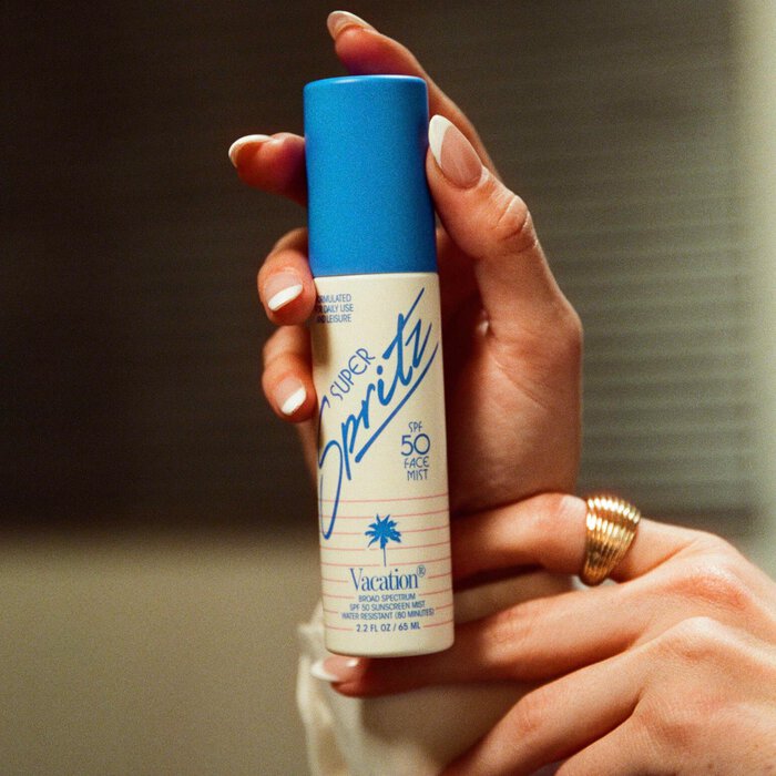 Vacation Super Spritz Sunscreen Face Mist, SPF 50, 2.2 fl oz., , large