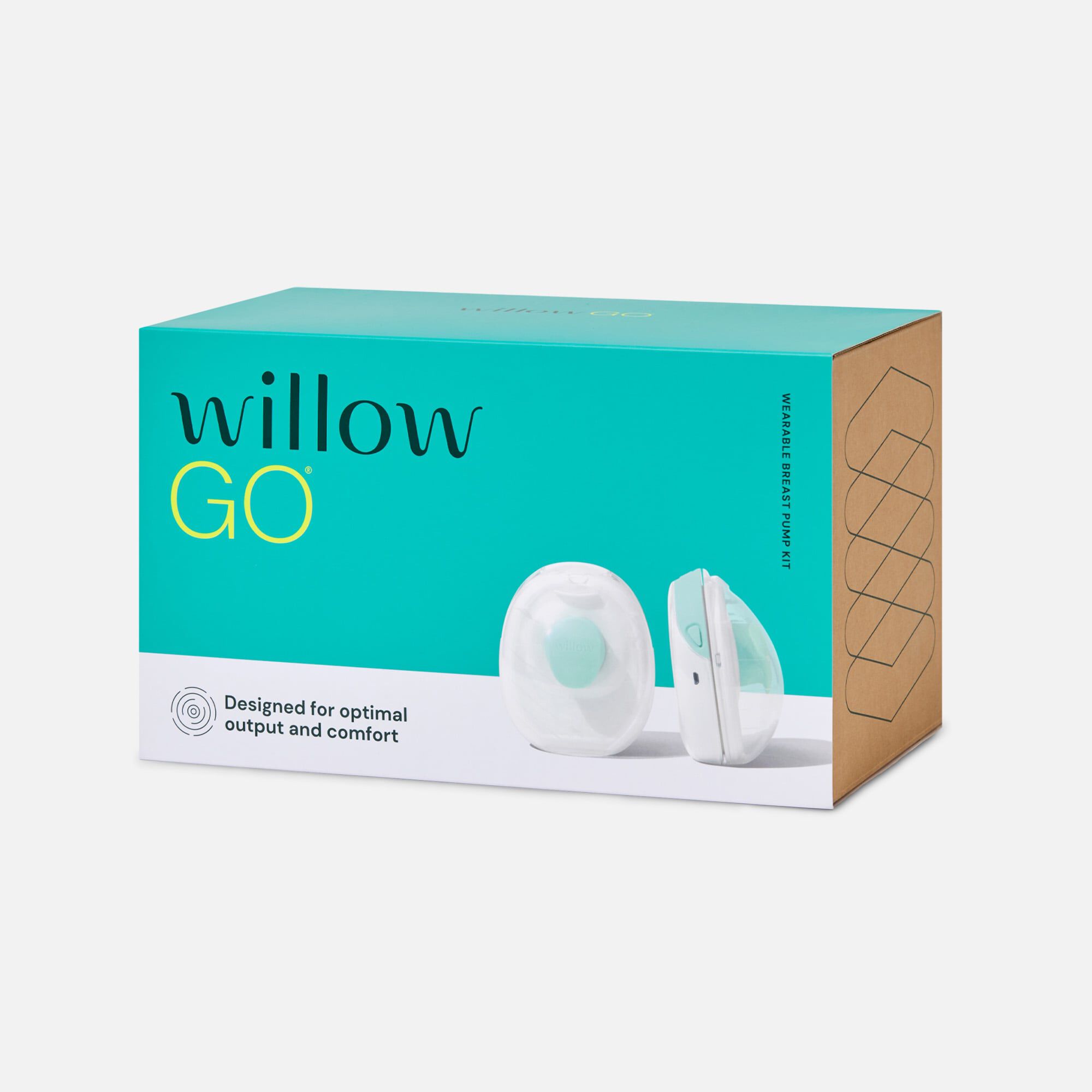 Willow Go™ Wearable Hands-Free, Cord-Free Double Electric Breast Pump, , large