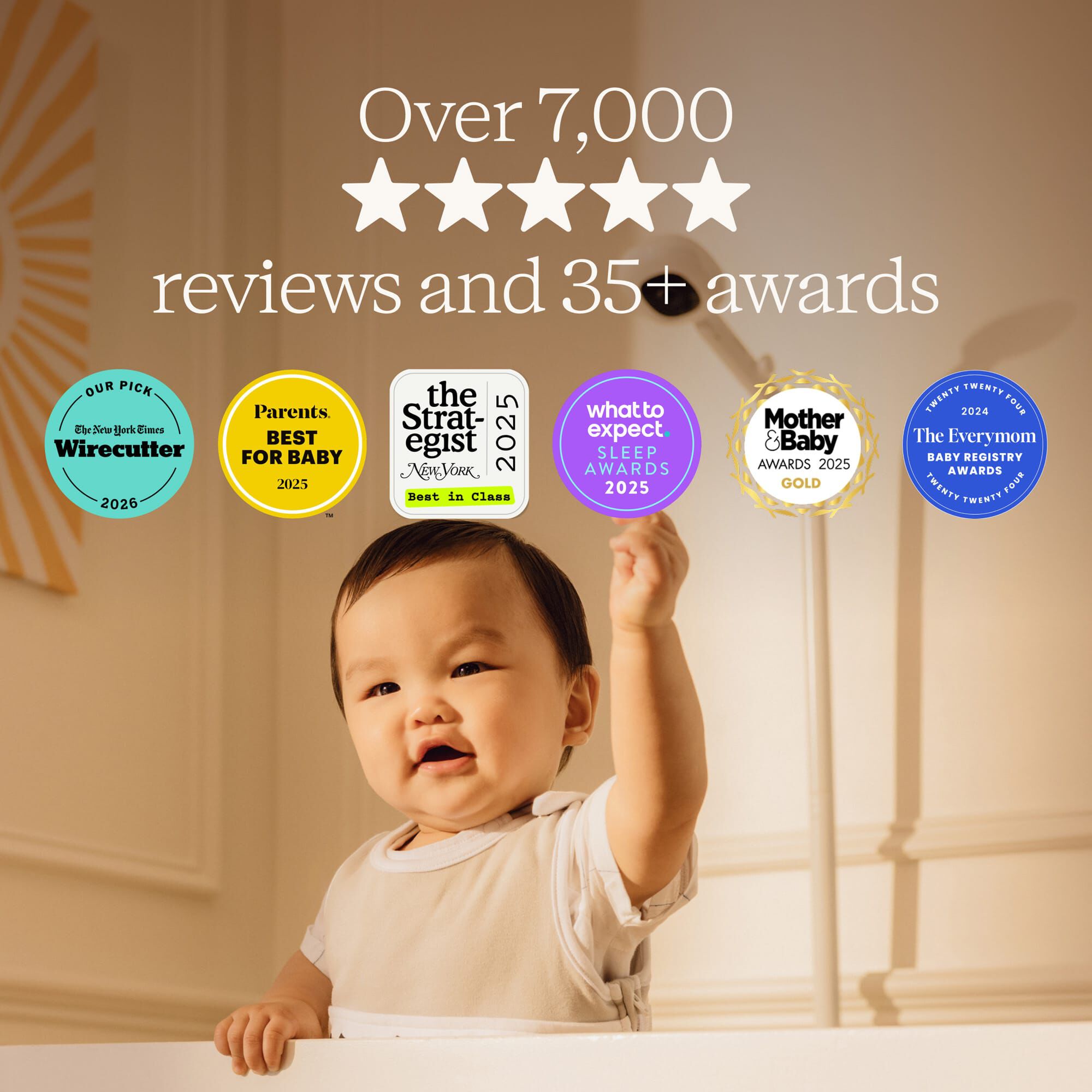 Nanit Smart Baby Monitor System with Floor Stand, , large