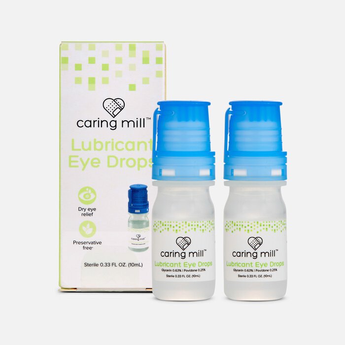 Caring Mill™ Dry Eye Preservative-Free Eye Drops, 10ml (2-Pack), , large