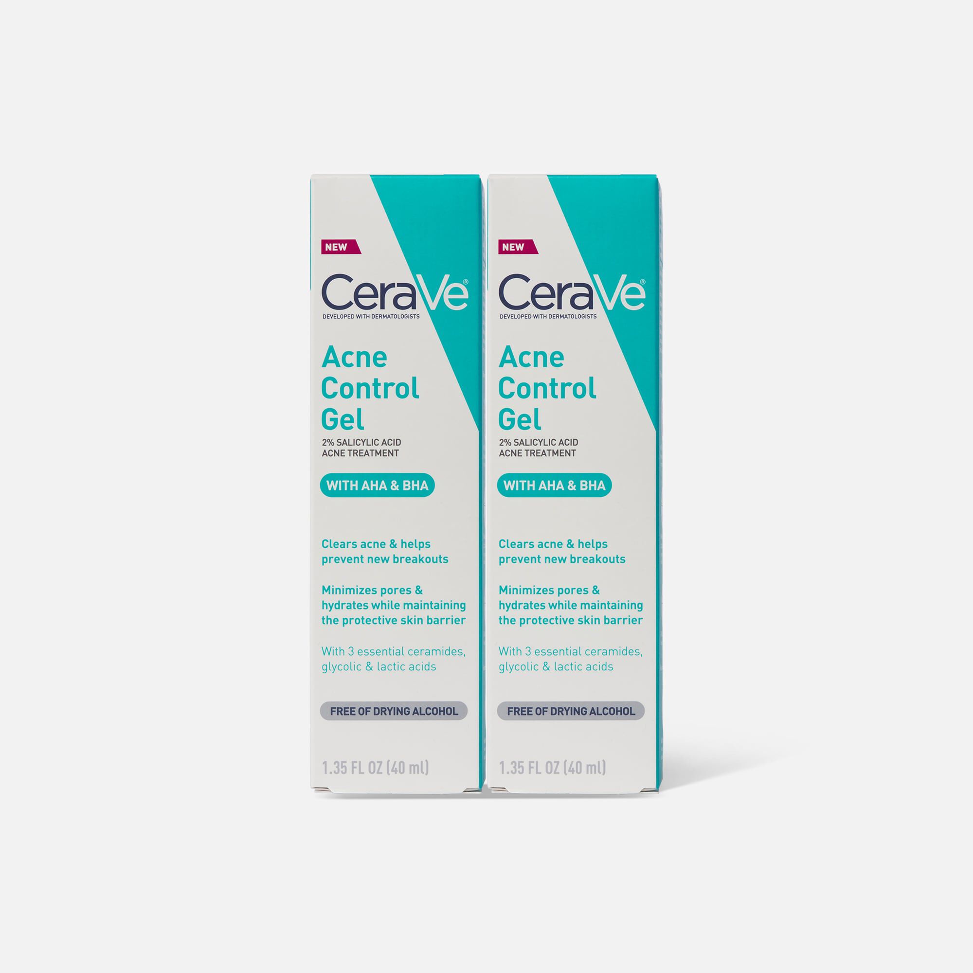CeraVe Salicylic Acid Acne Treatment Gel (2-Pack), , large