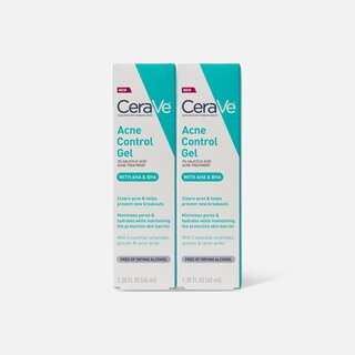 CeraVe Salicylic Acid Acne Treatment Gel (2-Pack)