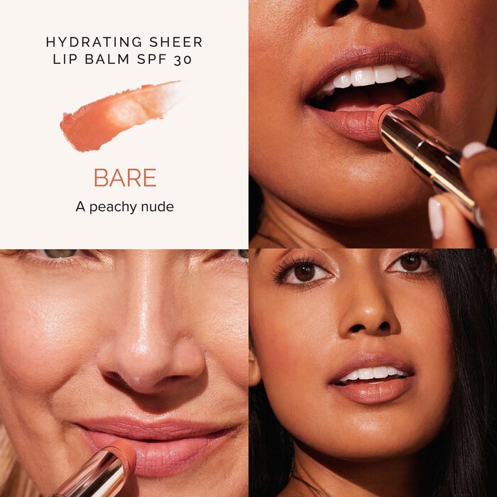 MDSolarSciences Hydrating Sheer Lip Balm SPF 30, Bare, Bare, large
