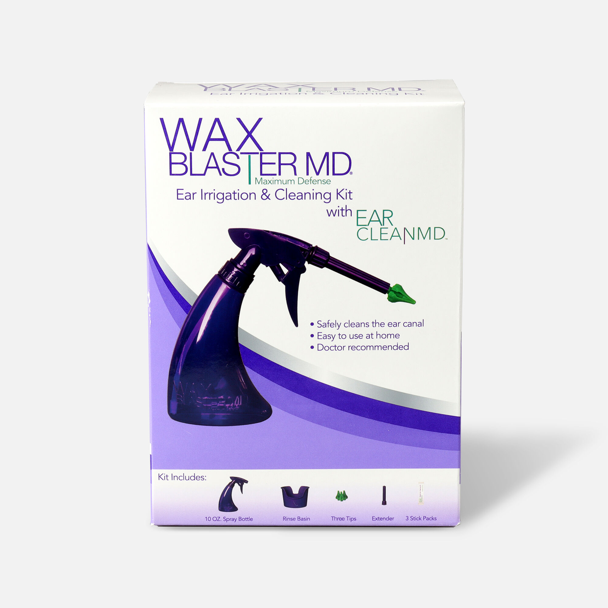 Wax Blaster MD Ear Irrigation & Cleaning Kit, , large