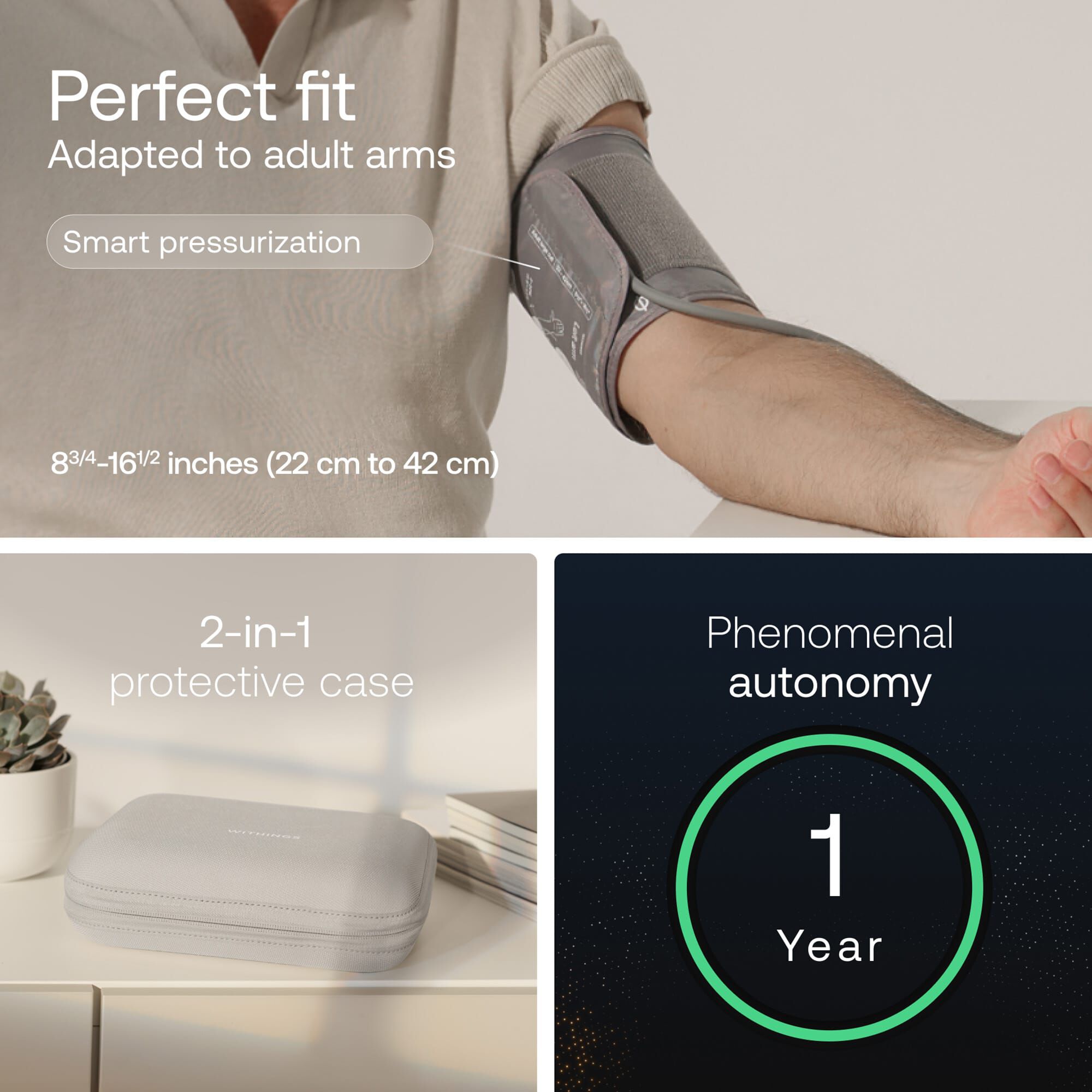 Withings BPM Vision Blood Pressure Monitor, , large