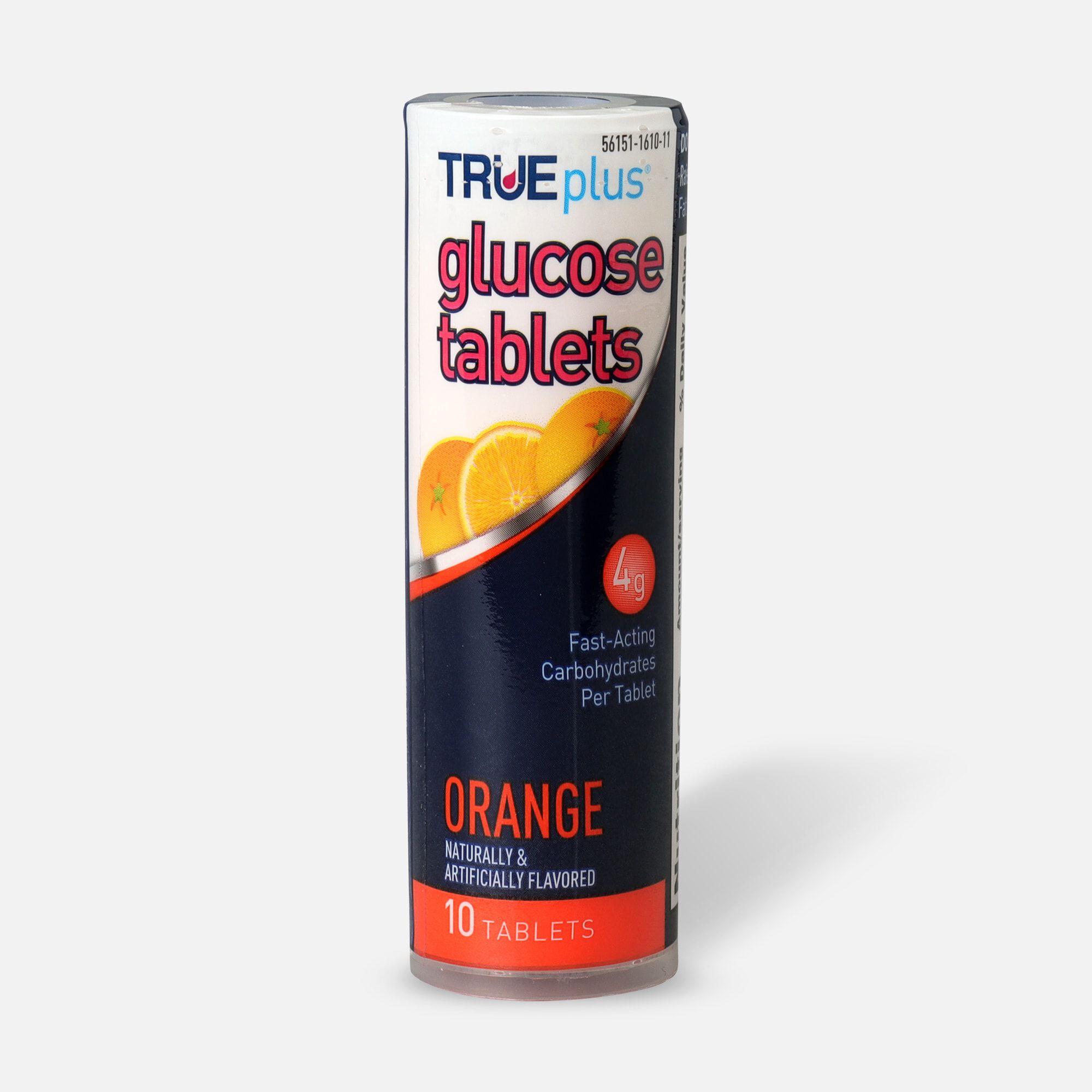 TRUEplus Glucose Tablets, Orange, 50 ct., , large