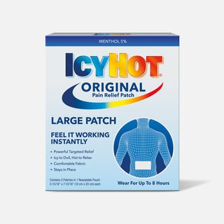 Icy Hot Medicated Back Patch, 5 ct.