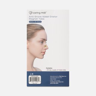 Caring Mill™ Anti-Snore Nasal Dilator Magnet Tabs Refill, 30 days