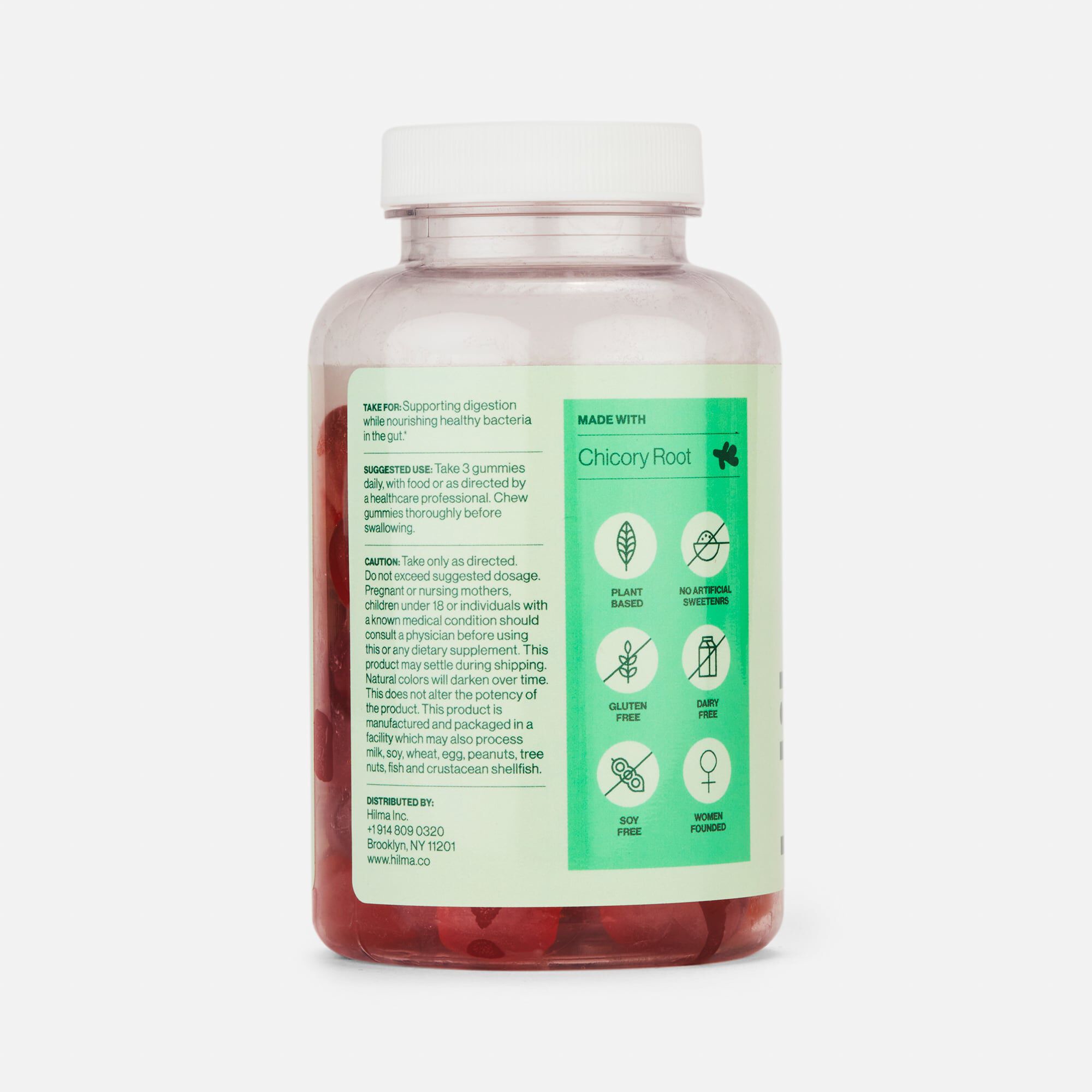 Hilma Fiber Gummy, 60 ct, , large
