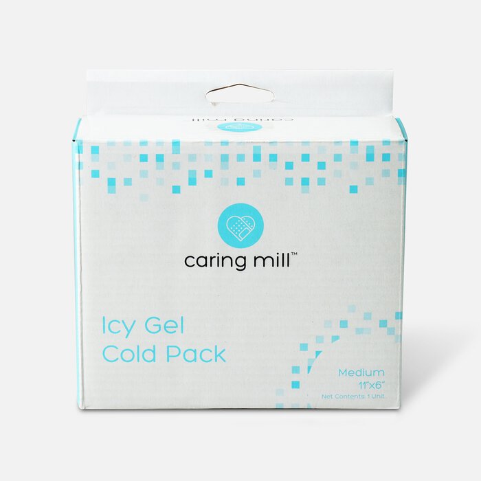 Caring Mill™ Icy Gel Cold Pack with Holster - 11" x 6", , large