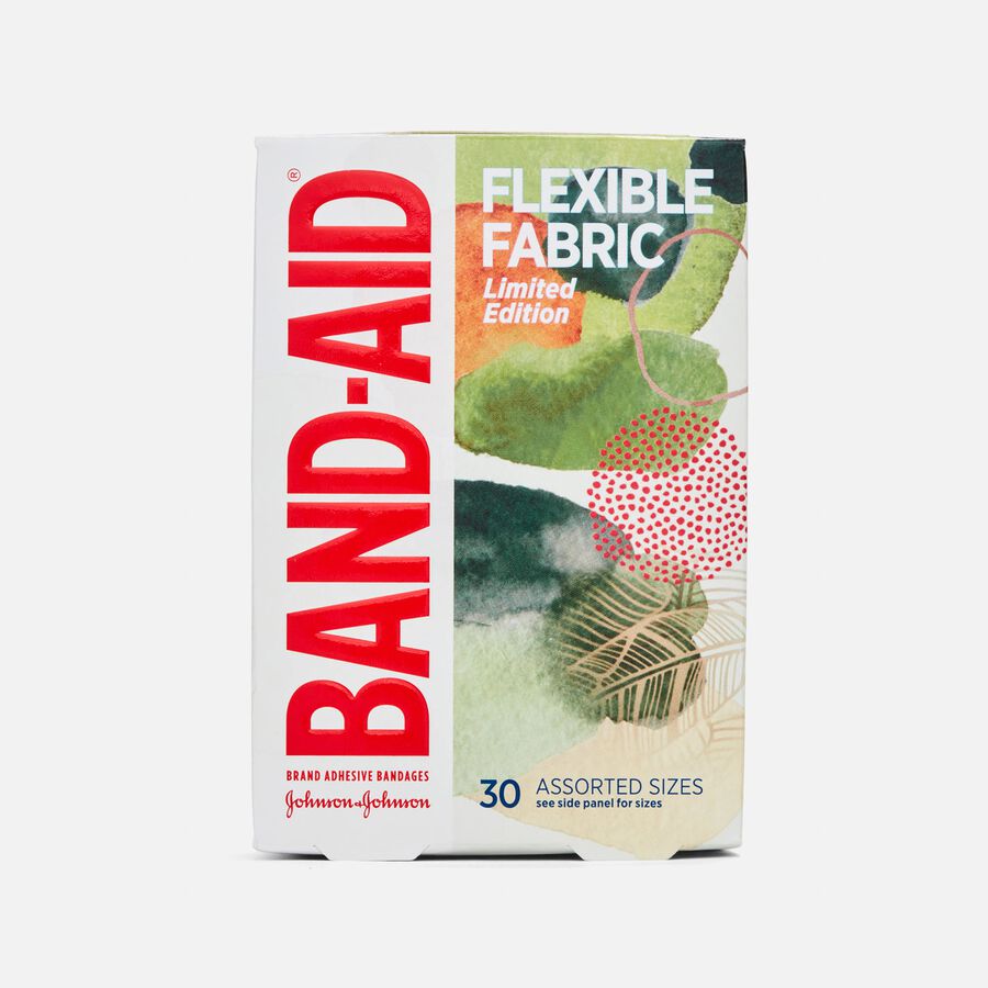 BAND-AID&reg; Decorated Flexible Fabric Assorted 30 ct., , large image number 0
