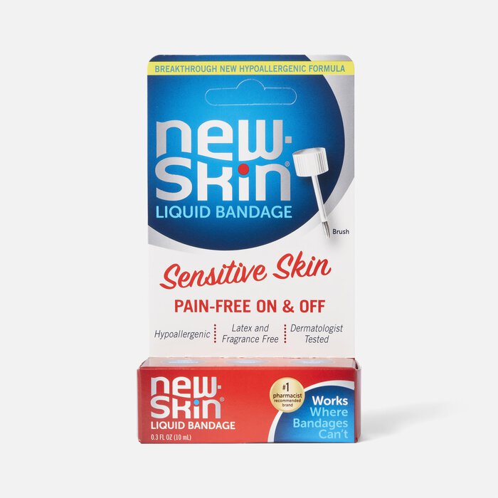 New-Skin Sensitive Skin Liquid Bandage, .3 oz., , large