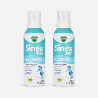 VICKS Sinex Baby Saline Nasal Spray, 5 oz. (2-Pack)