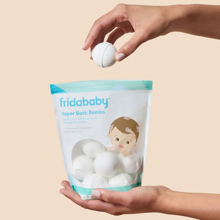 Frida Baby Natural Vapor Bath Bombs for Toddlers & Kids, 10 ct., , large