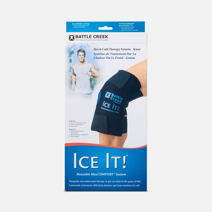 Battle Creek Ice It! Cold Comfort Knee System 12" x 13", , large