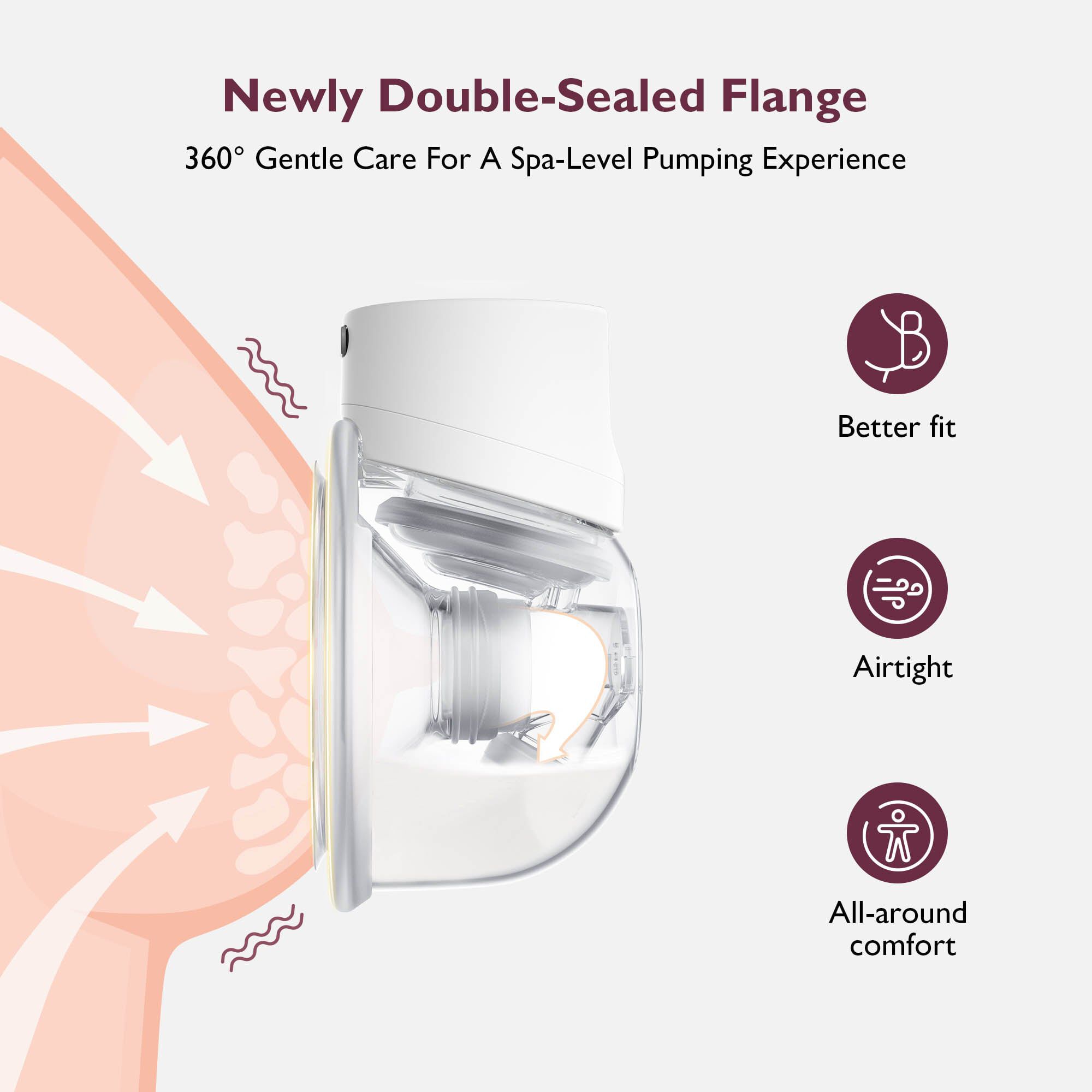 Momcozy Double S12 Pro Wearable Electric Breast Pump, , large