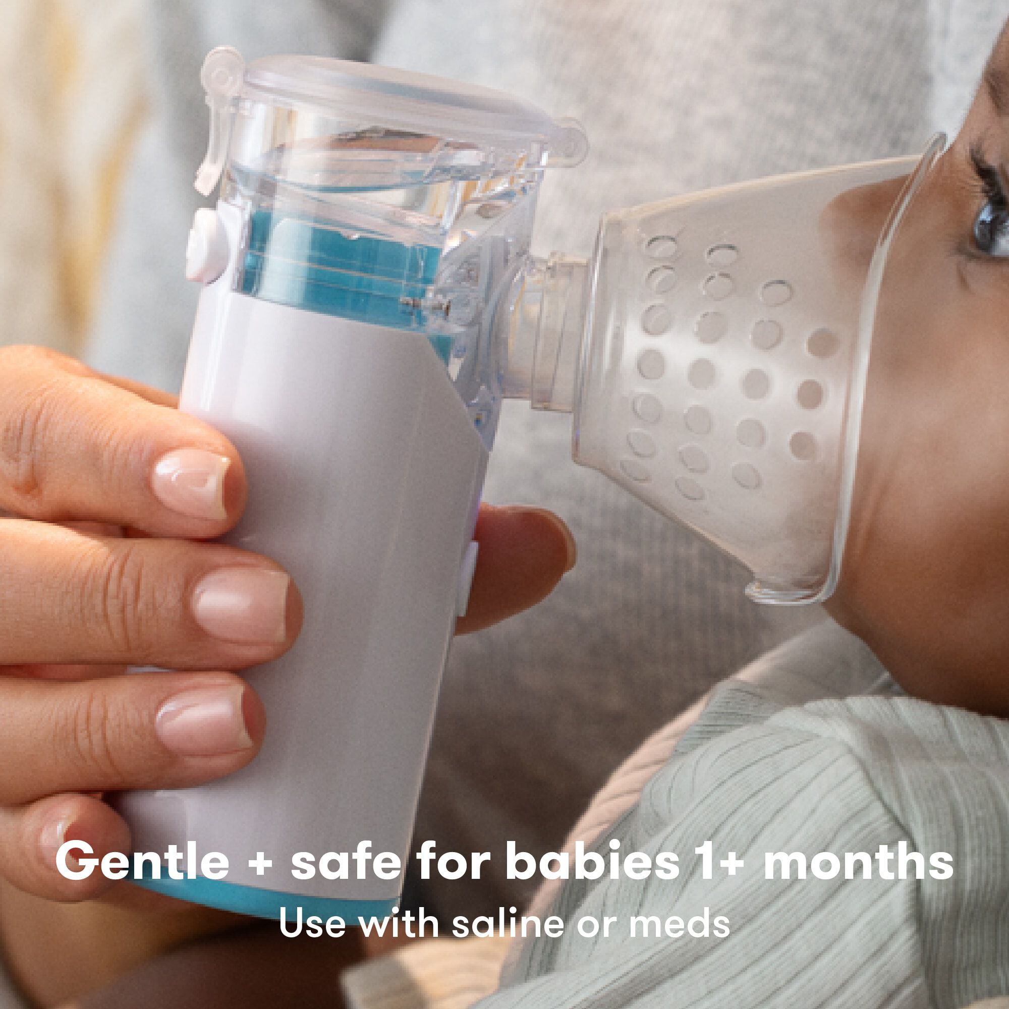 Frida Baby Ultra-Quiet Portable Nebulizer, , large