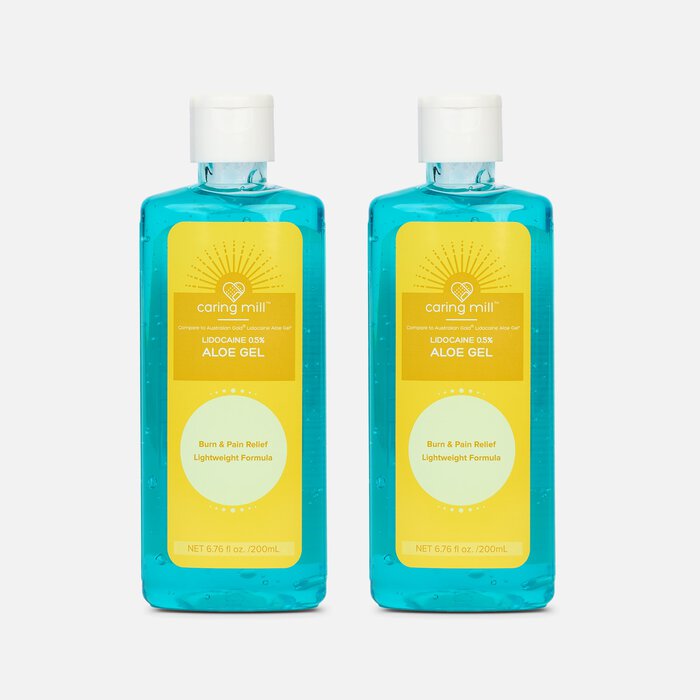 Caring Mill™ Aftersun Cooling Gel With Lidocaine Aloe Vera Value, 6.76 oz. (2-Pack), , large